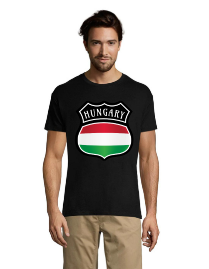 Erb Hungary moška majica črna 4XL