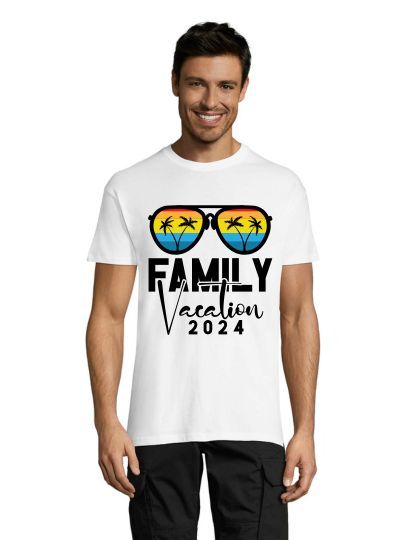Family Vacation 2024 moška majica s kratkimi rokavi bela 2XS