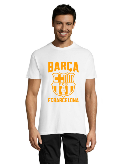 FC Barcelona 6 bela moška majica 2XL