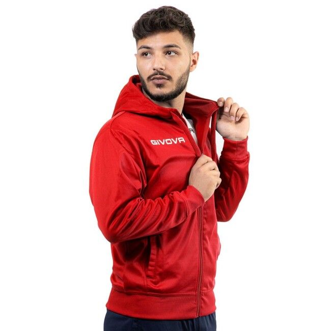 FELPA POLARFLEECE (FULL ZIP) 500 trenirka crvena 2XS