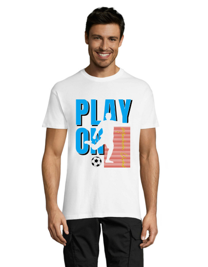 Footbal Play On moška majica črna 2XL