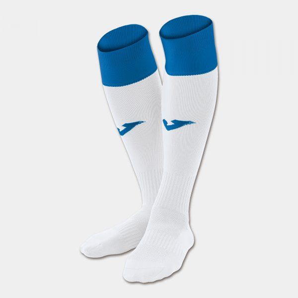 CALCIO 24 FOOTBALL SOCKS (4 PCS) škornji/nogavice bela azurna S17