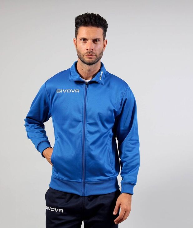 GIACCA POLARFLEECE MONO 500 trenirka azurno plava 2XL