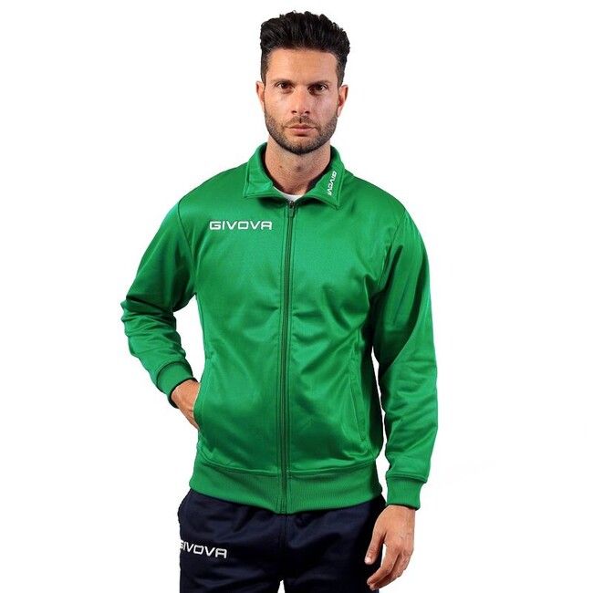 GIACCA POLARFLEECE MONO 500 trenirka zelena 2XL