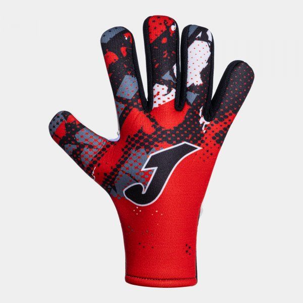 HUNTER GOALKEEPER GLOVES RED BLACK 6