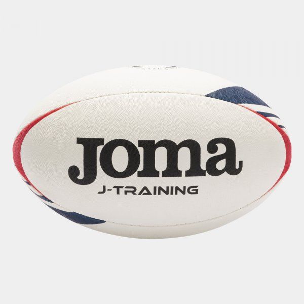 BALL J-TRAINING RUGBY žoga bela T5