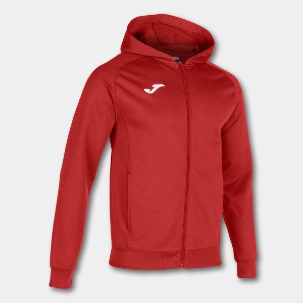 MENFIS HOODED JACKET trenirka rdeča L