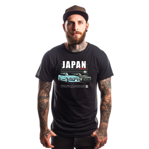 Japan Culture moška majica bela 3XS