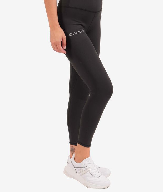 LEGGINGS BASIC pajkice crna L