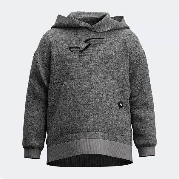 LION HOODIE MELANGE GREY 4XS