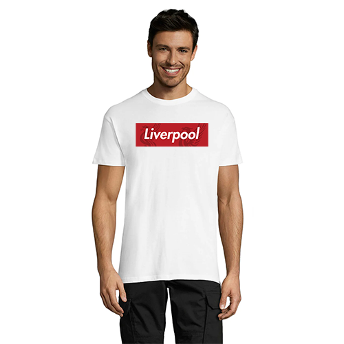 Liverpool 6 bela moška majica 2XL