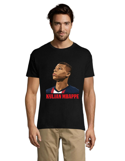 Mbappe 3 moška majica črna L