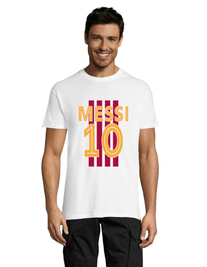 Messi 1 bela moška majica 3XS