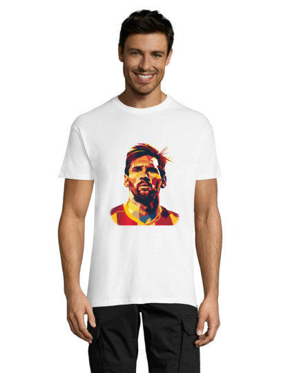 Messi 2 bela moška majica 2XL