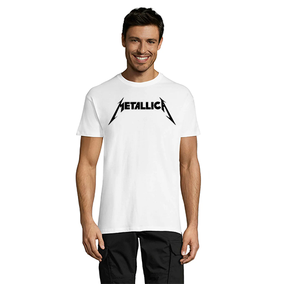 Metallica moška majica bela 3XL