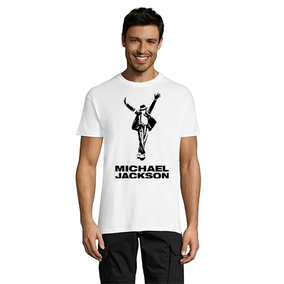 Michael Jackson Dance moška majica bela 2XS