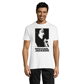 Michael Jackson Face moška majica bela 4XL