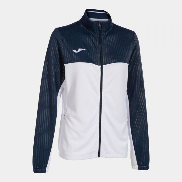 MONTREAL FULL ZIP SWEATSHIRT WHITE NAVY M