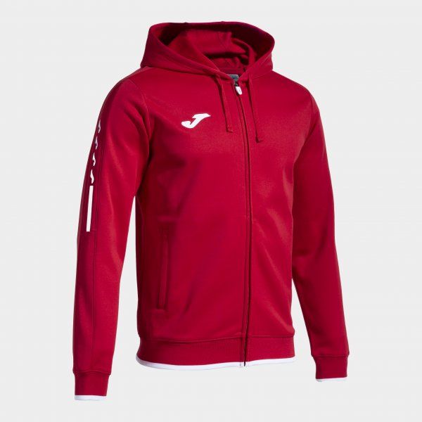 OLIMPIADA ZIP-UP HOODIE rdeča 3XL