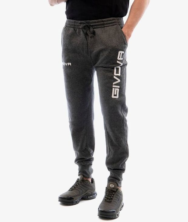 PANTA KING FELPA (MOON) siva/siva 3XL