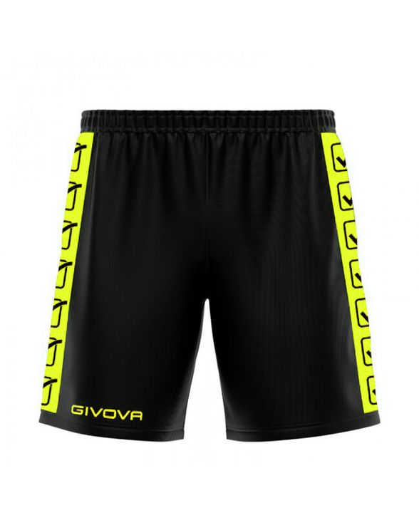 PANTALONCINO POLY BAND kratke hlače fluo žuta/crna M