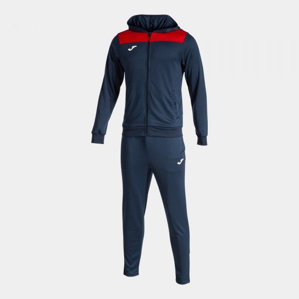 PHOENIX II TRACKSUIT komplet mornarsko rdeča 2XL