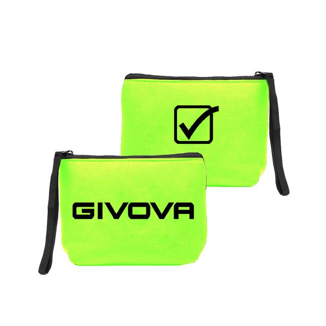 POCHETTE NEOPRENE 19*15*6 torba fluo žuta/crna UNICA