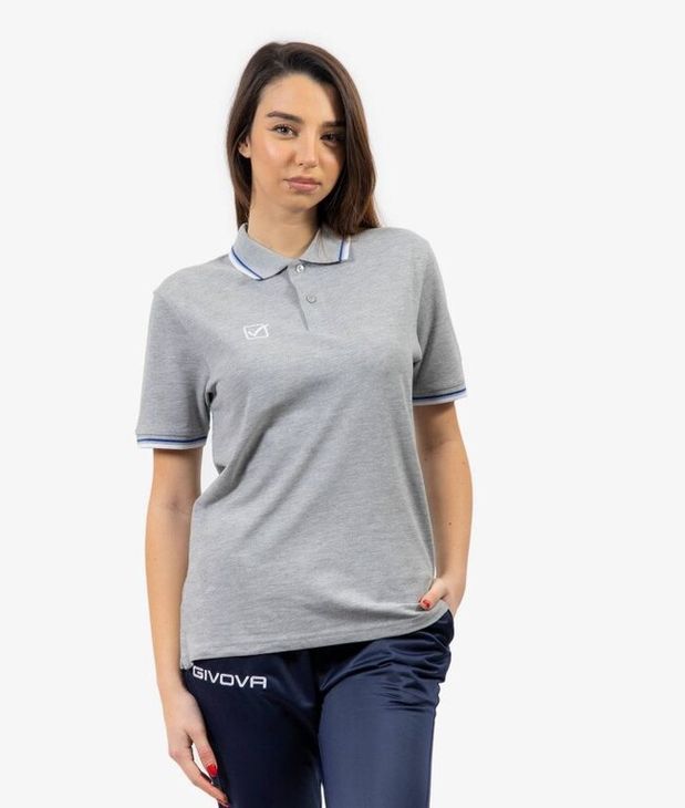 POLO COTONE PIQUET ACTION polo majica siva/siva 2XL