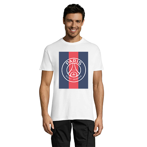 PSG grafika bela moška majica 4XL