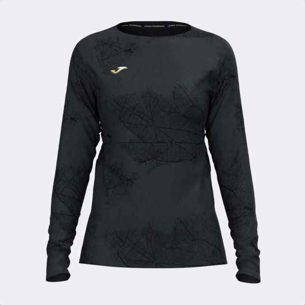 R-NIGHT LONG SLEEVE T-SHIRT BLACK L