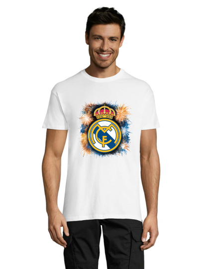 Real Madrid 4 bela moška majica 2XL