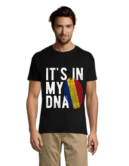 moška majica Romunija - It's in my DNA črna 4XL