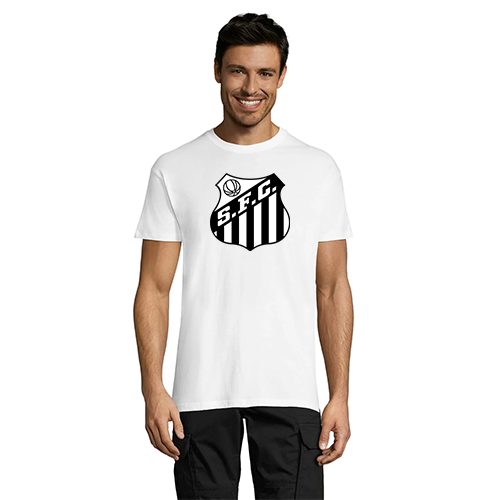Santos Futebol Clube moška majica bela 4XL