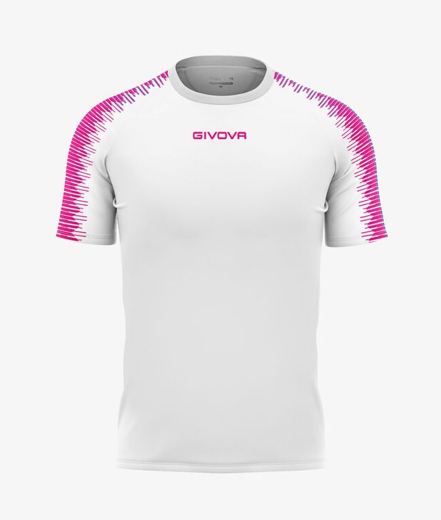 SHIRT CLUB IN MESH BIANCO/FUXIA Tg. 3XL