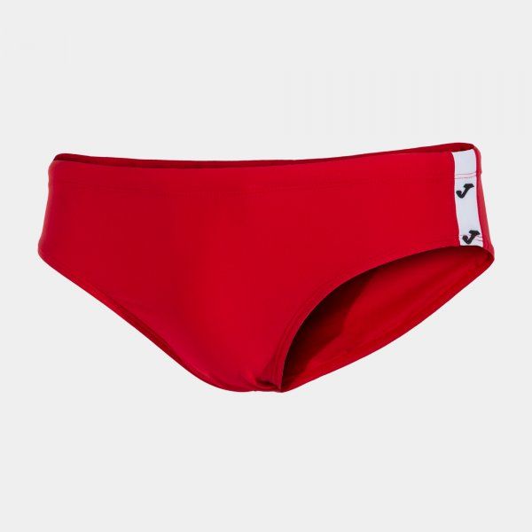 SPLASH SWIM BRIEF RED 5XS