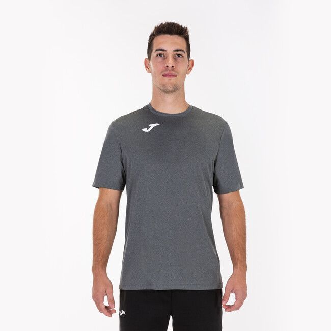 T-SHIRT COMBI ANTHRACITE S/S