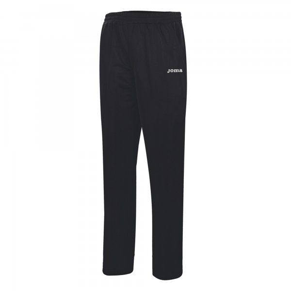 PANTS WOMAN POLYFLEECE CUFF trenirke črna L