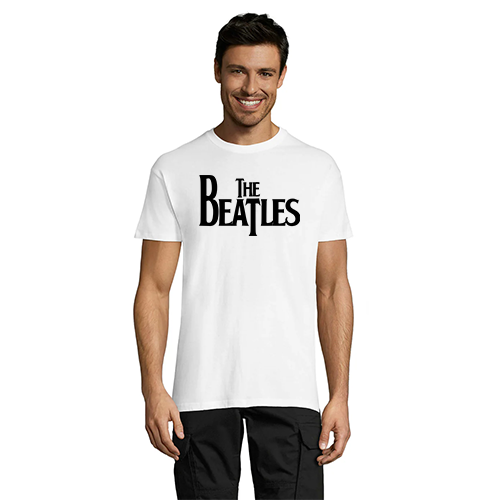 The Beatles moška majica bela 2XS