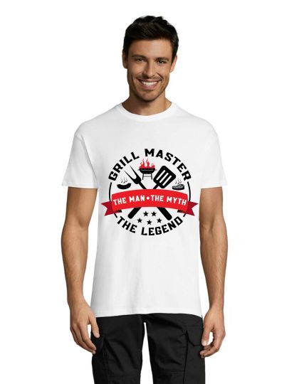 The Legend - Grill Master moška majica bela 2XL